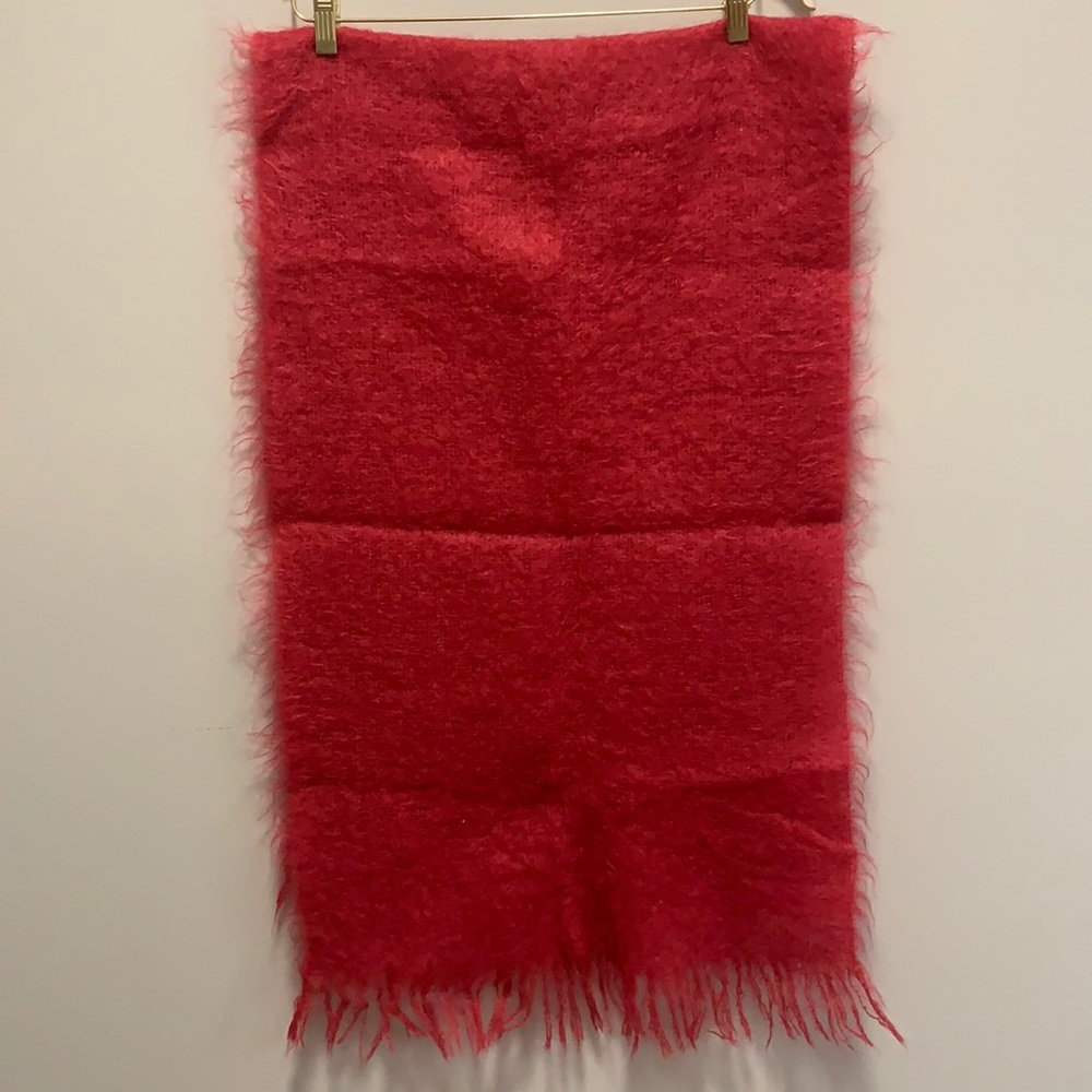 Vintage Gimbels Mohair Scarf